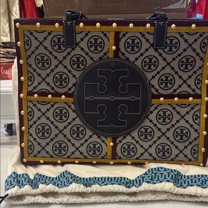 Tory Burch Multicolor Patterned Tote